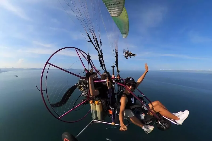 Paramotor and Aircraft Tour by BFA Flying Club Pattaya