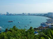 Pattaya View Point city panorama
