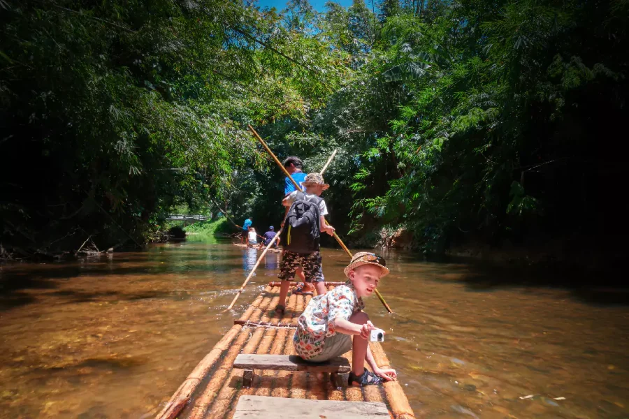 Bamboo Rafting Adventure Phuket