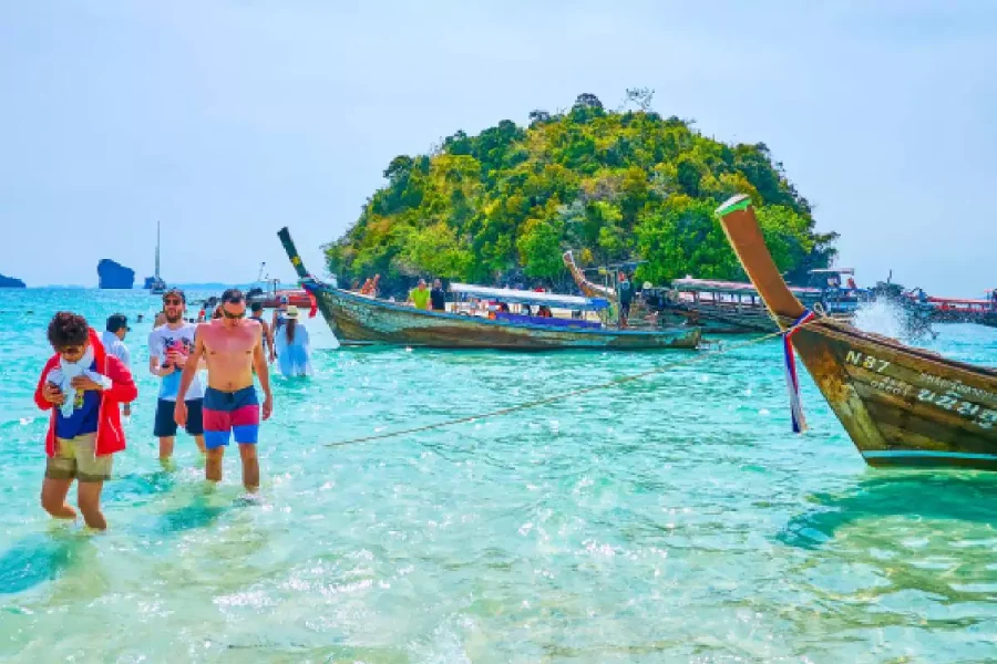 4 Island Tour Krabi By Longtail Boat