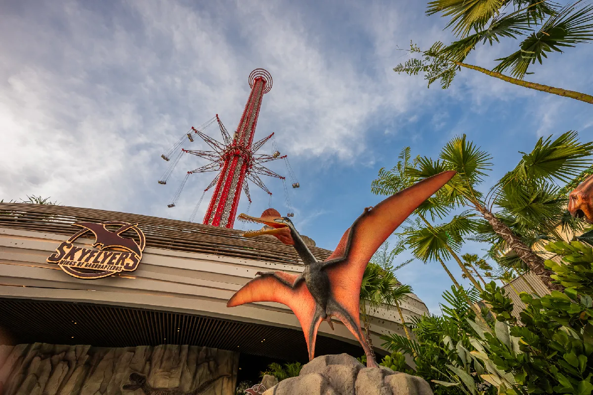 135-metre giant swing at Sky Flyers Bangkok
